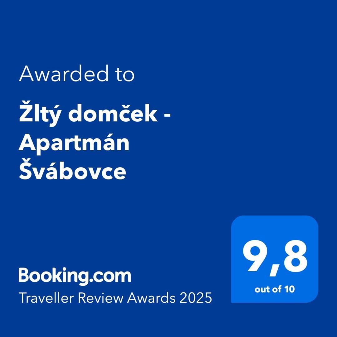Zlty Domcek - Apartman Svabovce 외부 사진
